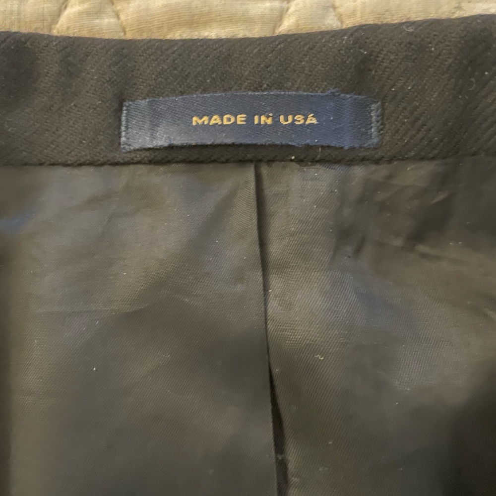 HART SCHAFFNER & MARX Gold Trumpeter x Loro Piana Cashmere Jacket in Black 42 R‎ - Picture 2 of 7